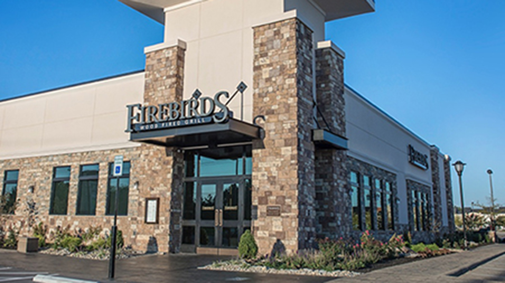 Exterior of Firebirds Wood Fired Grill in Mason, OH