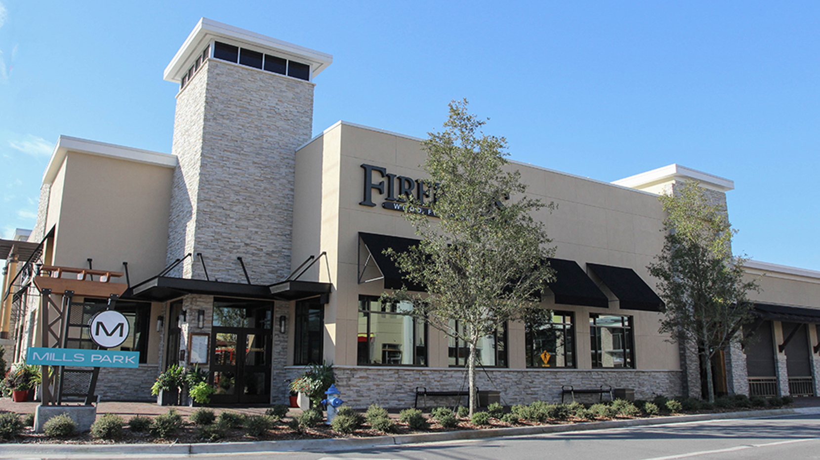 Exterior of Firebirds Wood Fired Grill in Orlando, FL