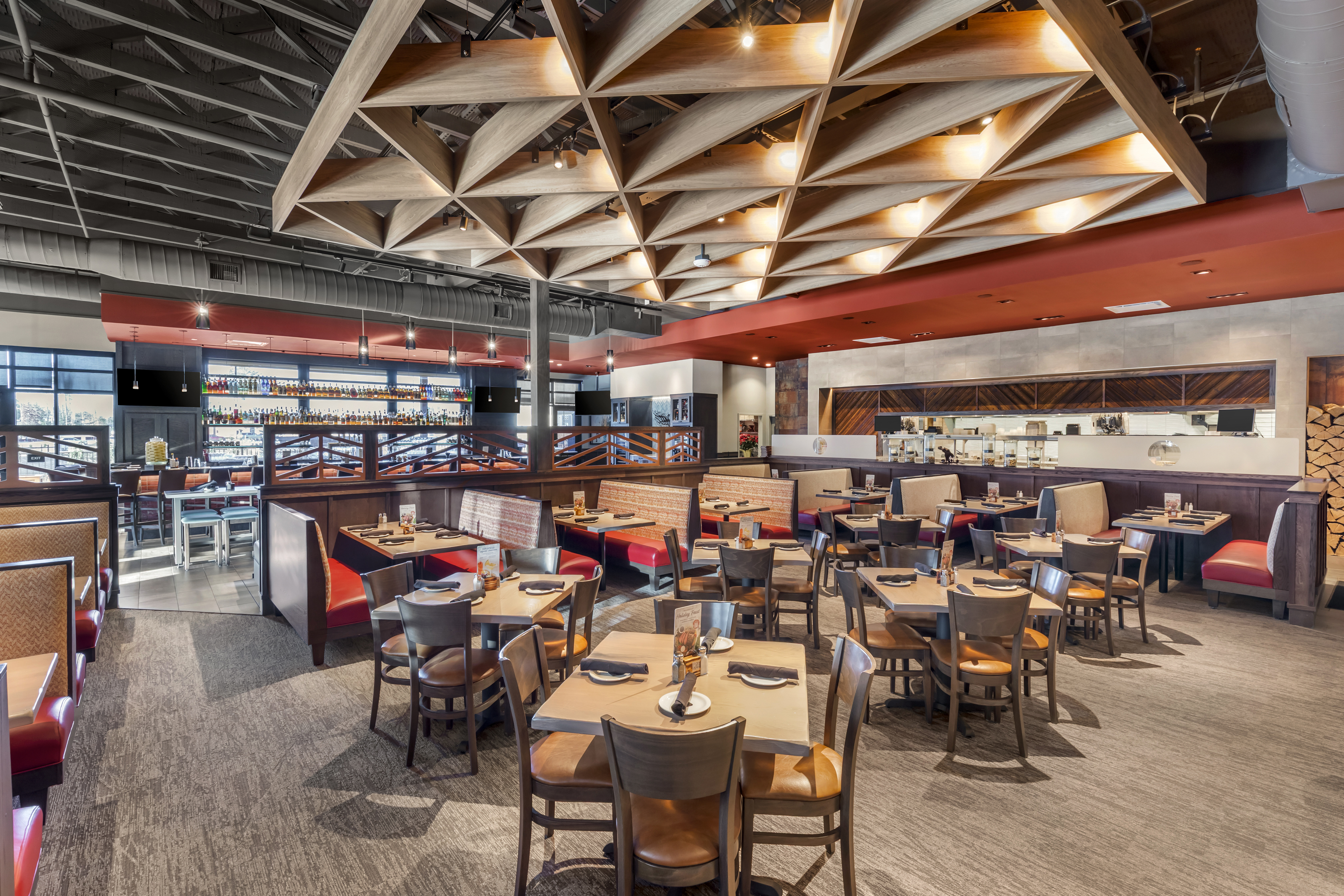 The exterior of Firebirds Wood Fired Grill Chesterfieldlocation.