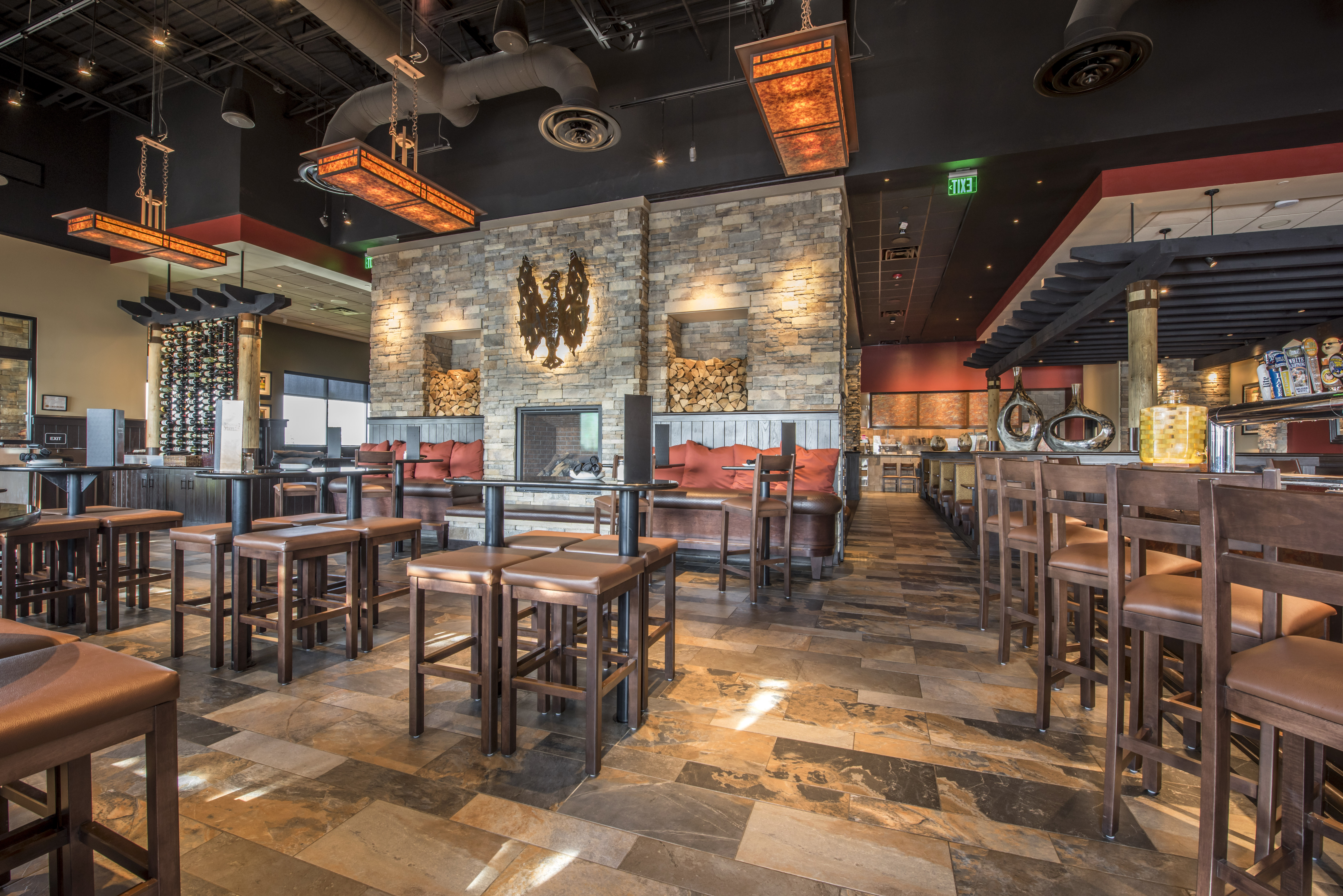 The exterior of Firebirds Wood Fired Grill Cranberrylocation.