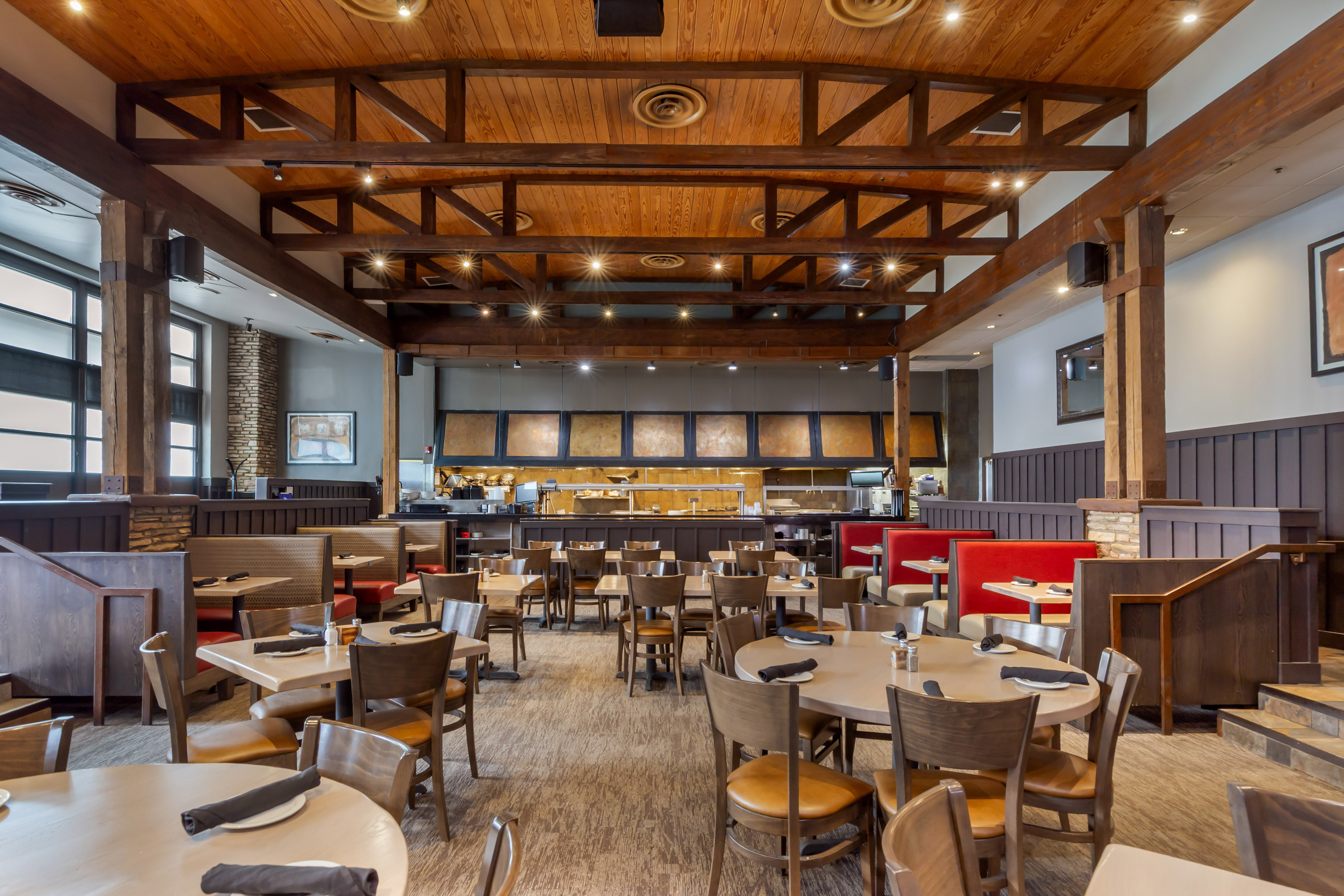 The exterior of Firebirds Wood Fired Grill Durhamlocation.