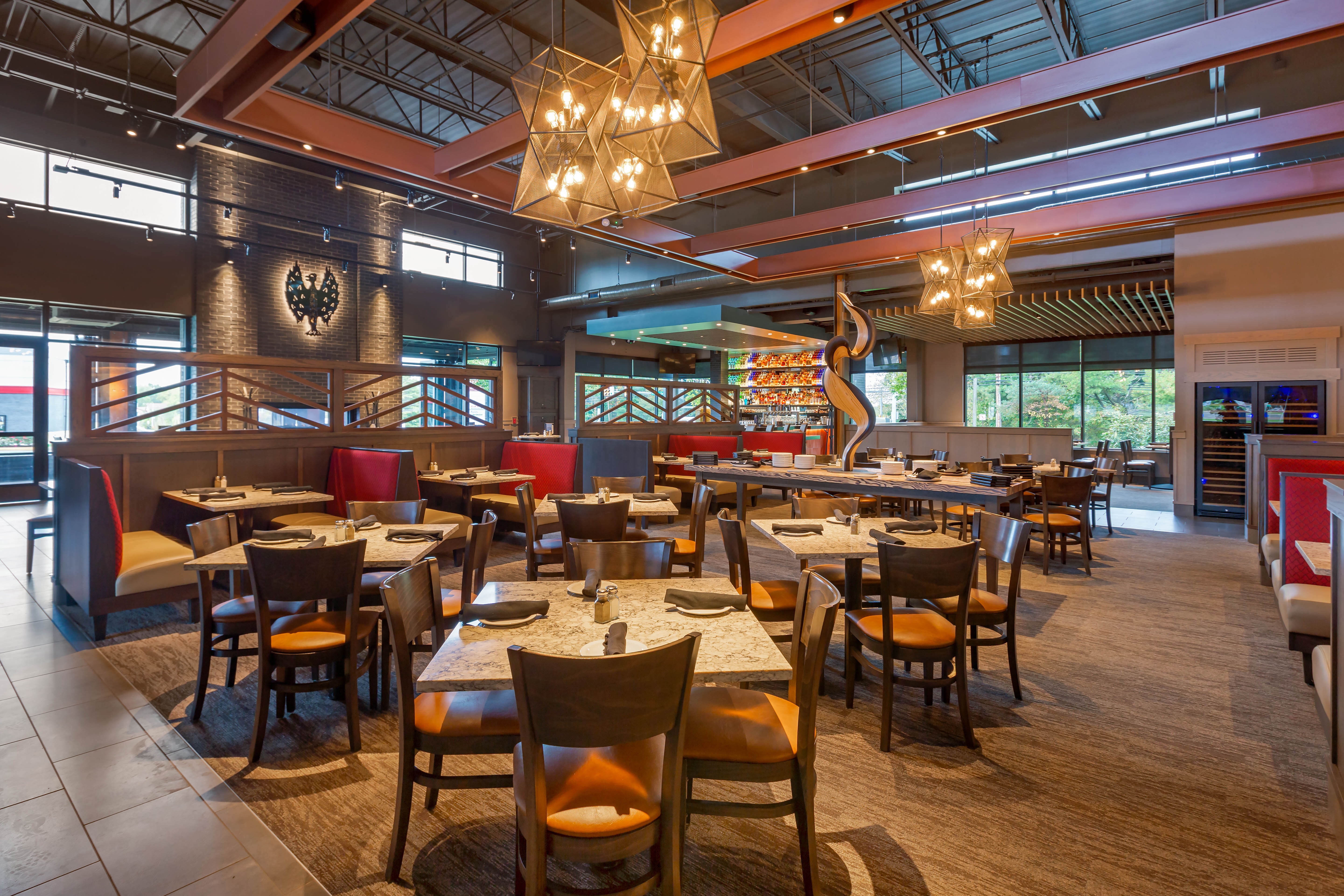 The exterior of Firebirds Wood Fired Grill North Waleslocation.