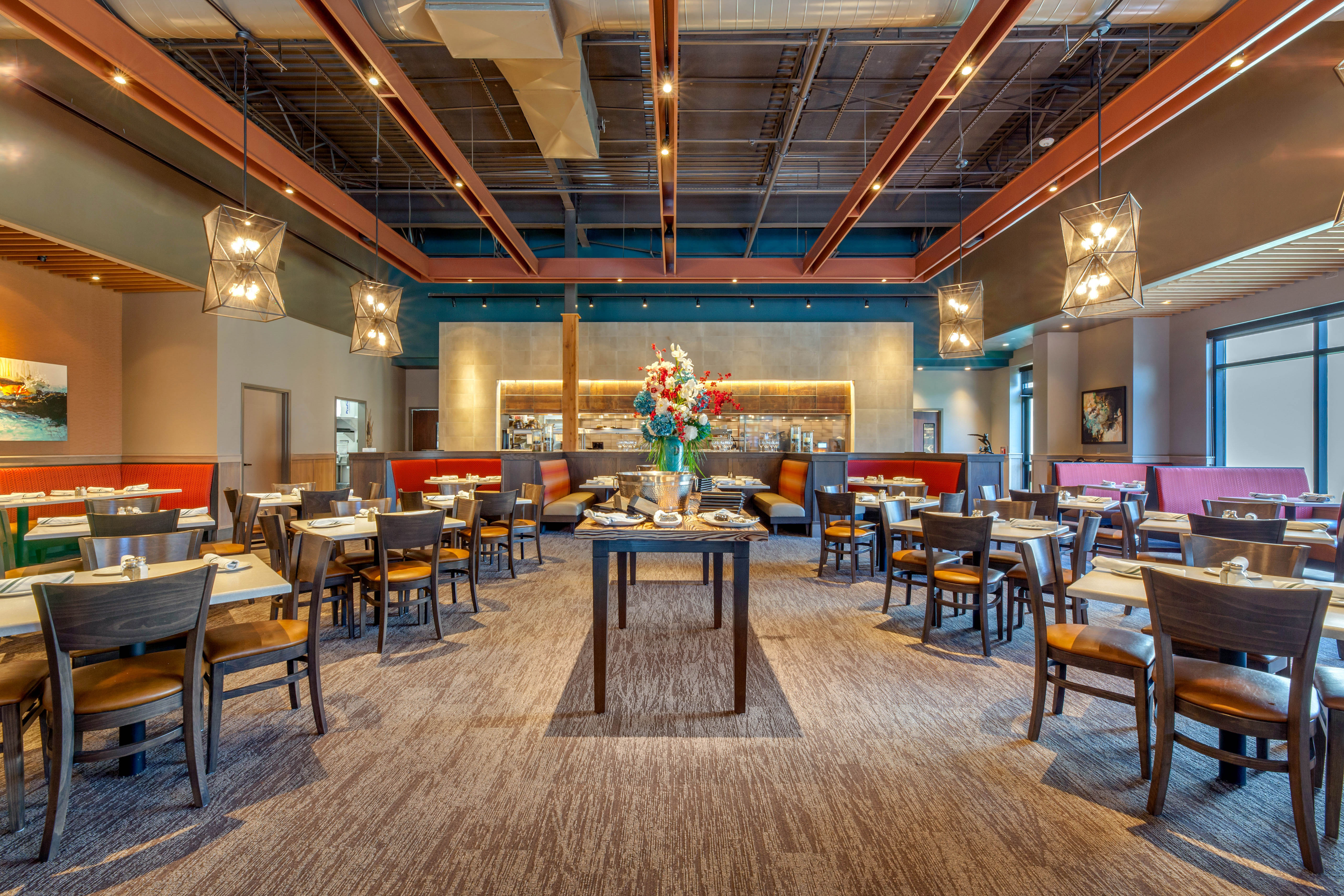 The exterior of Firebirds Wood Fired Grill Clevelandlocation.
