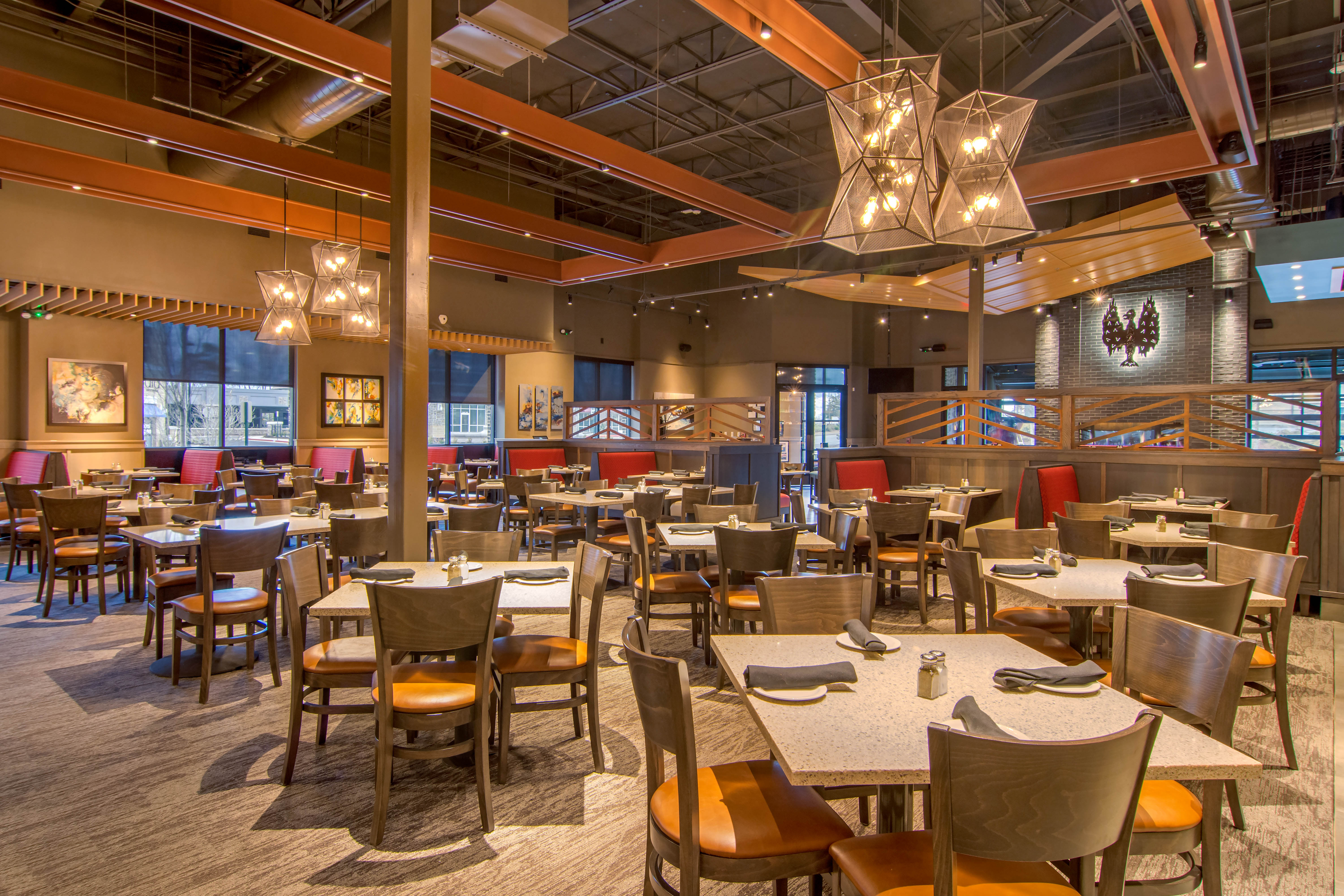 The exterior of Firebirds Wood Fired Grill Peachtree Cornerslocation.
