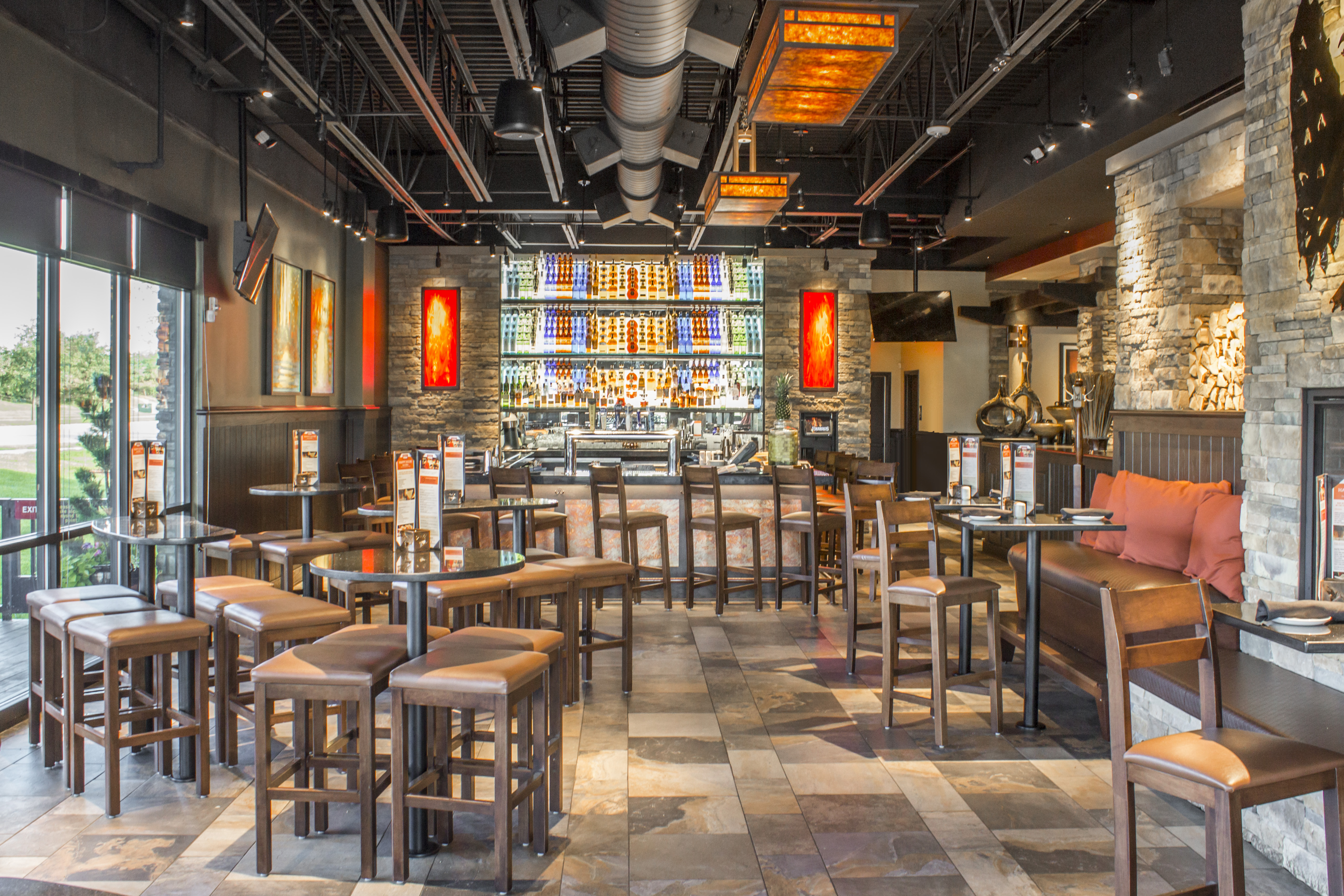 The exterior of Firebirds Wood Fired Grill West Des Moineslocation.