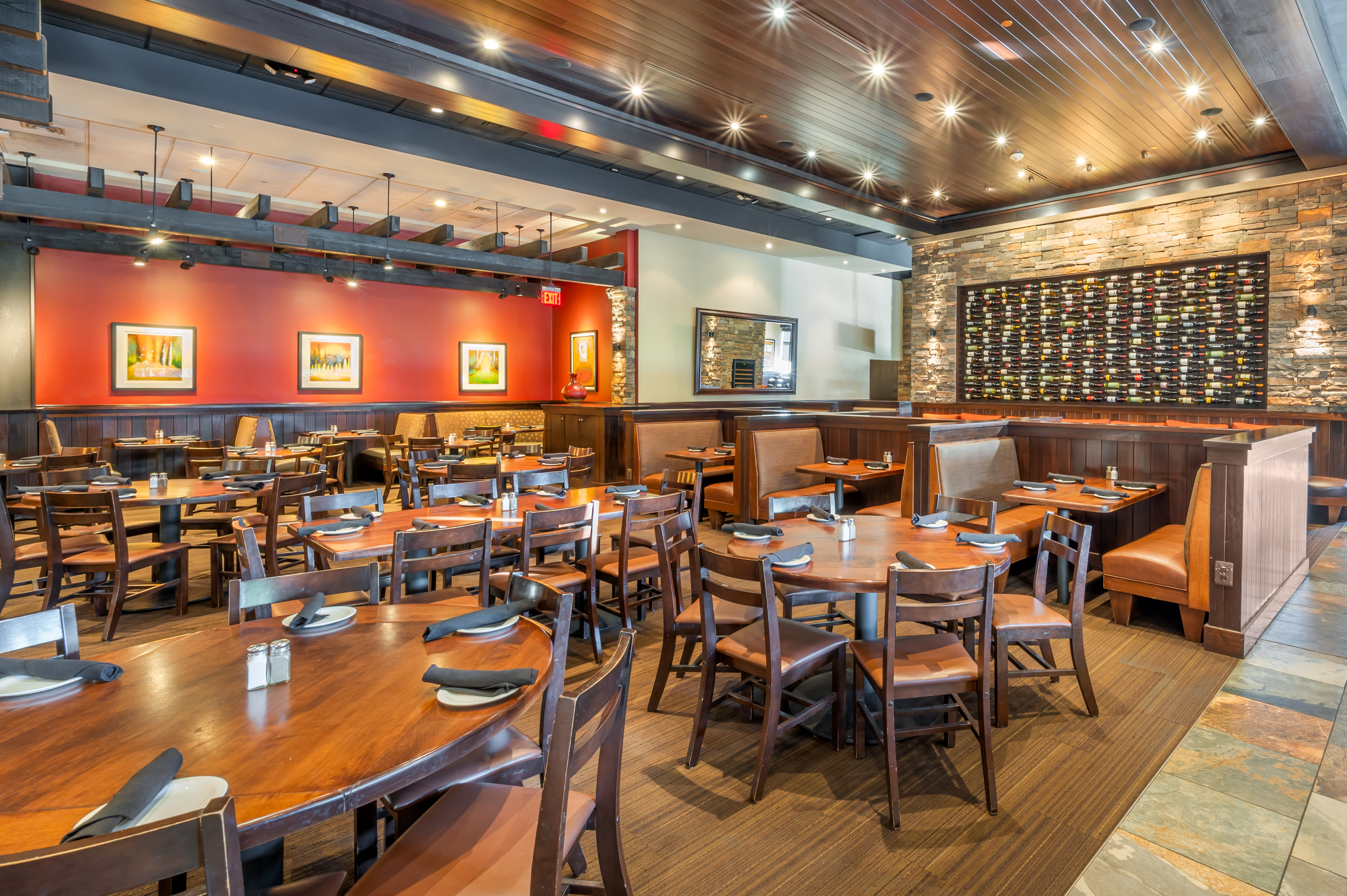 The exterior of Firebirds Wood Fired Grill Woodbridgelocation.