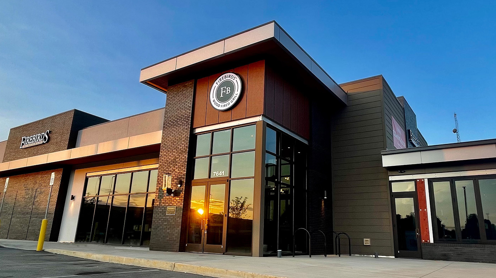 Exterior of Firebirds Wood Fired Grill in Knoxville, TN