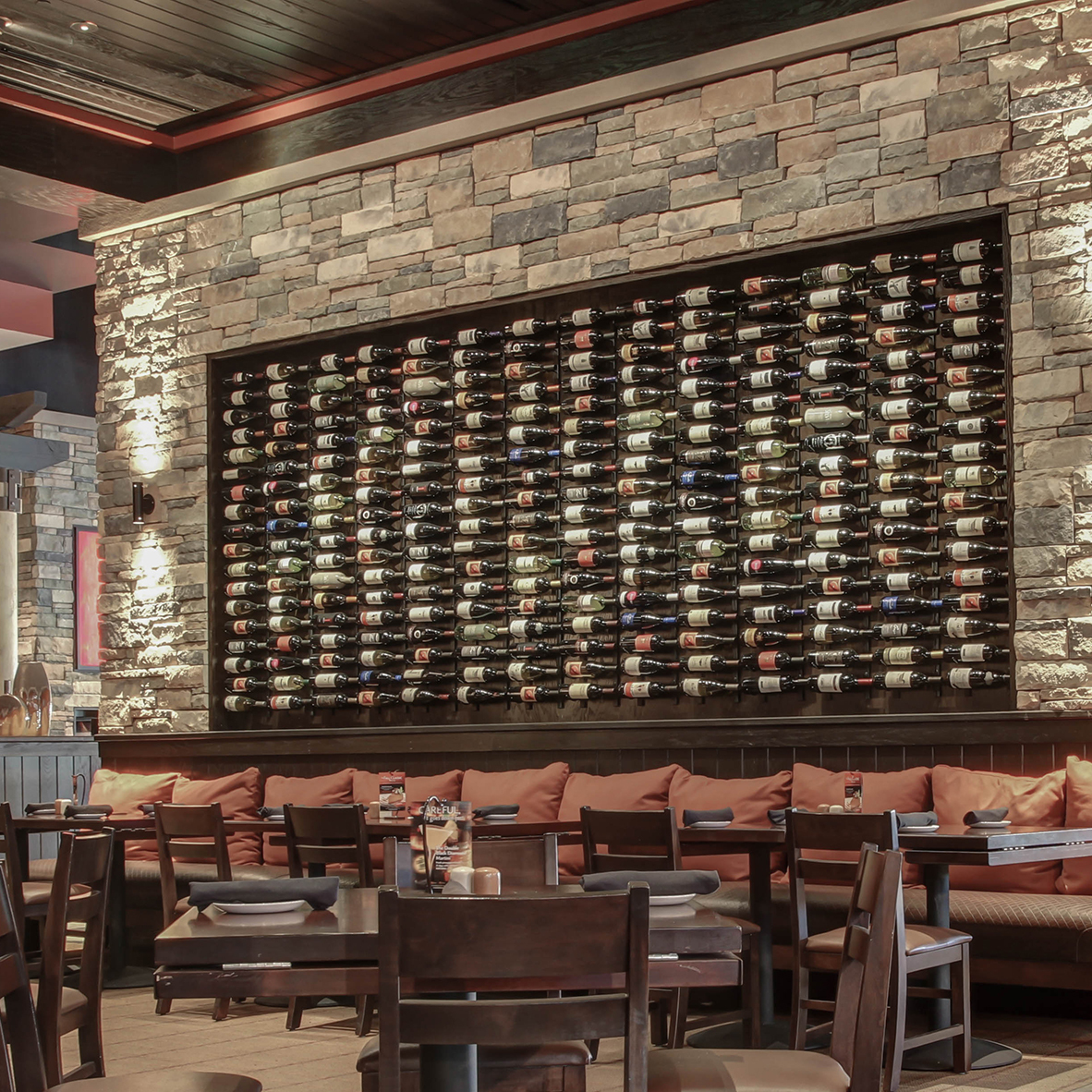 Interior of Firebirds Wood Fired Grill in Orlando, FL