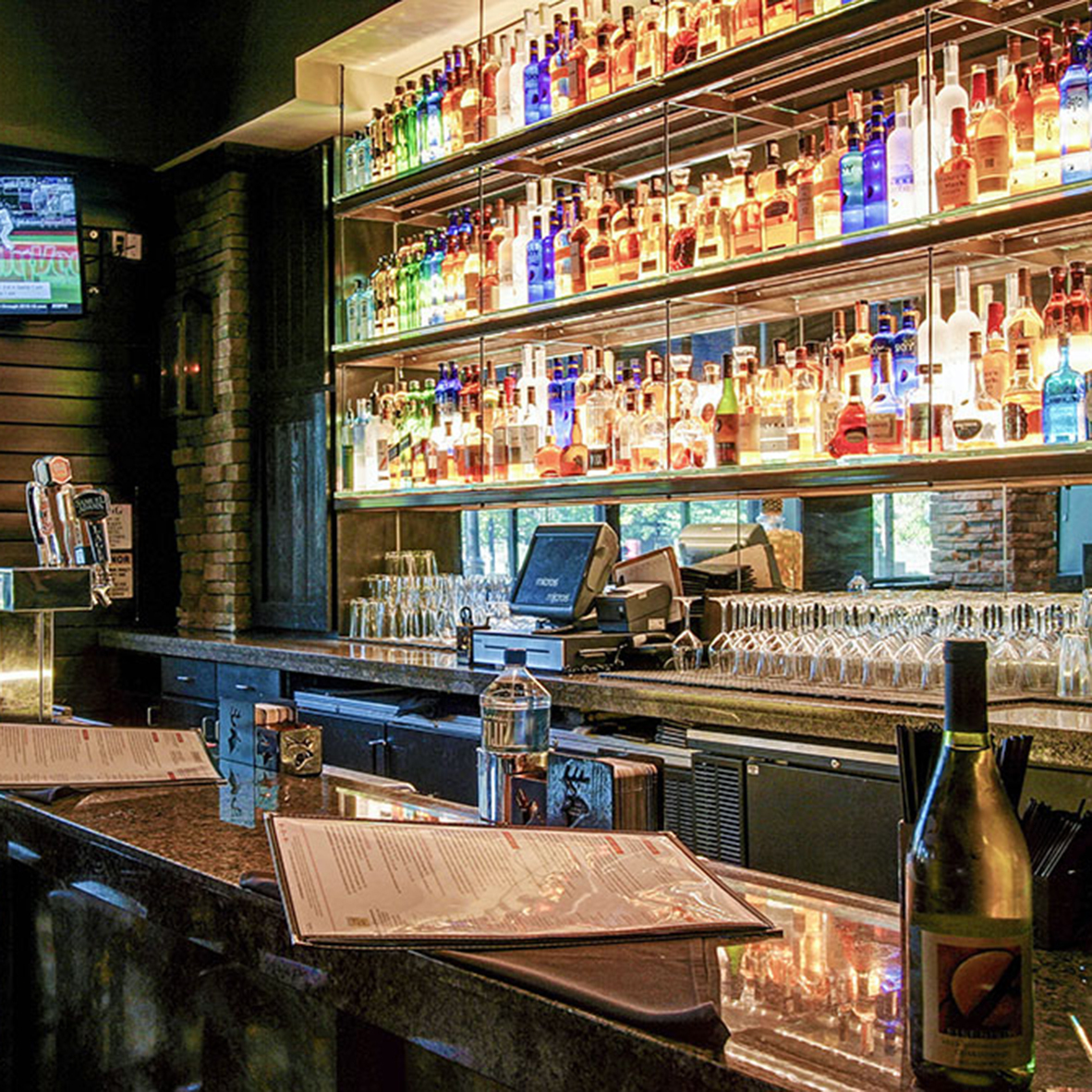 Interior of the Firebirds Wood Fired Grill in Collierville, TN