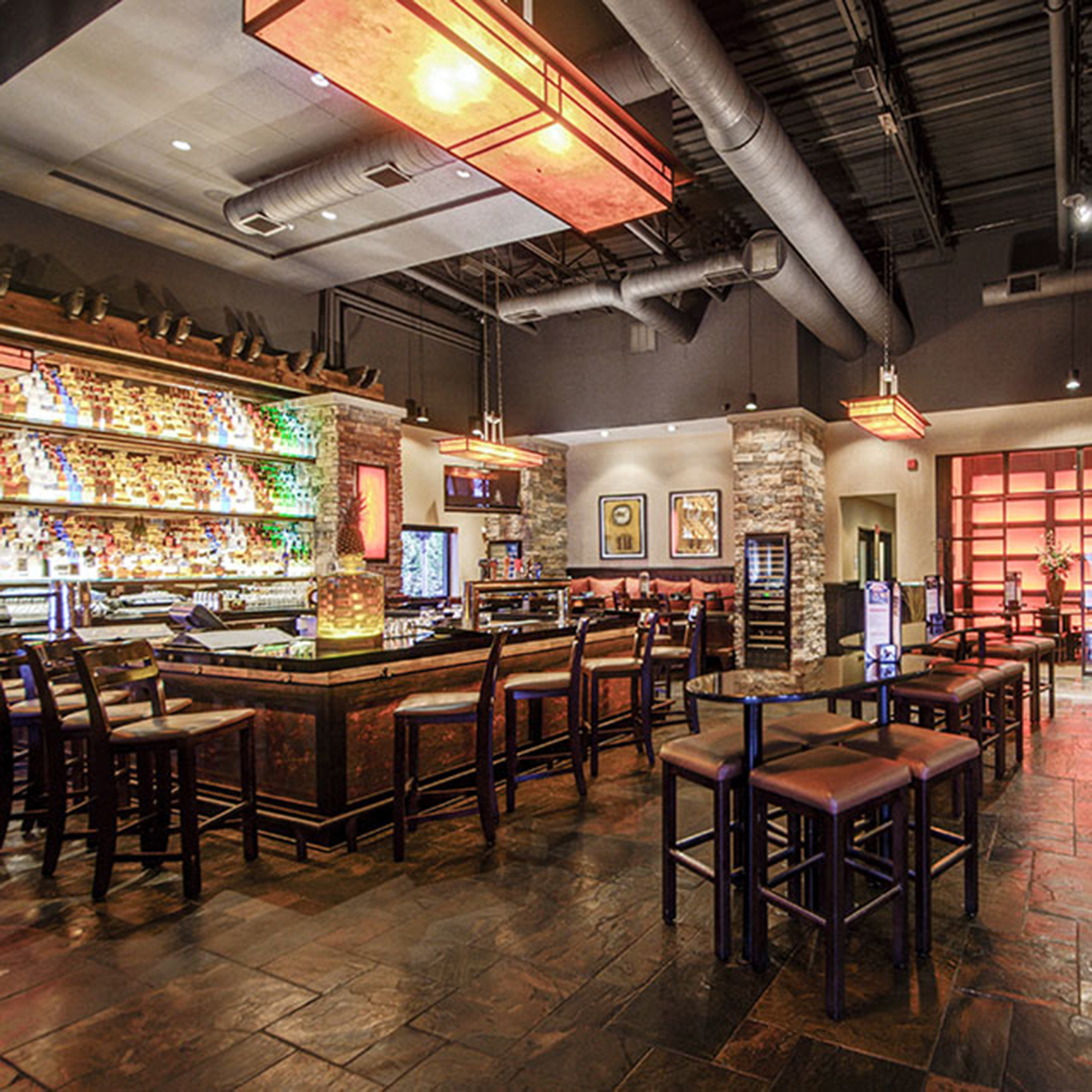 Interior of Firebirds Wood Fired Grill in Wilmington, DE