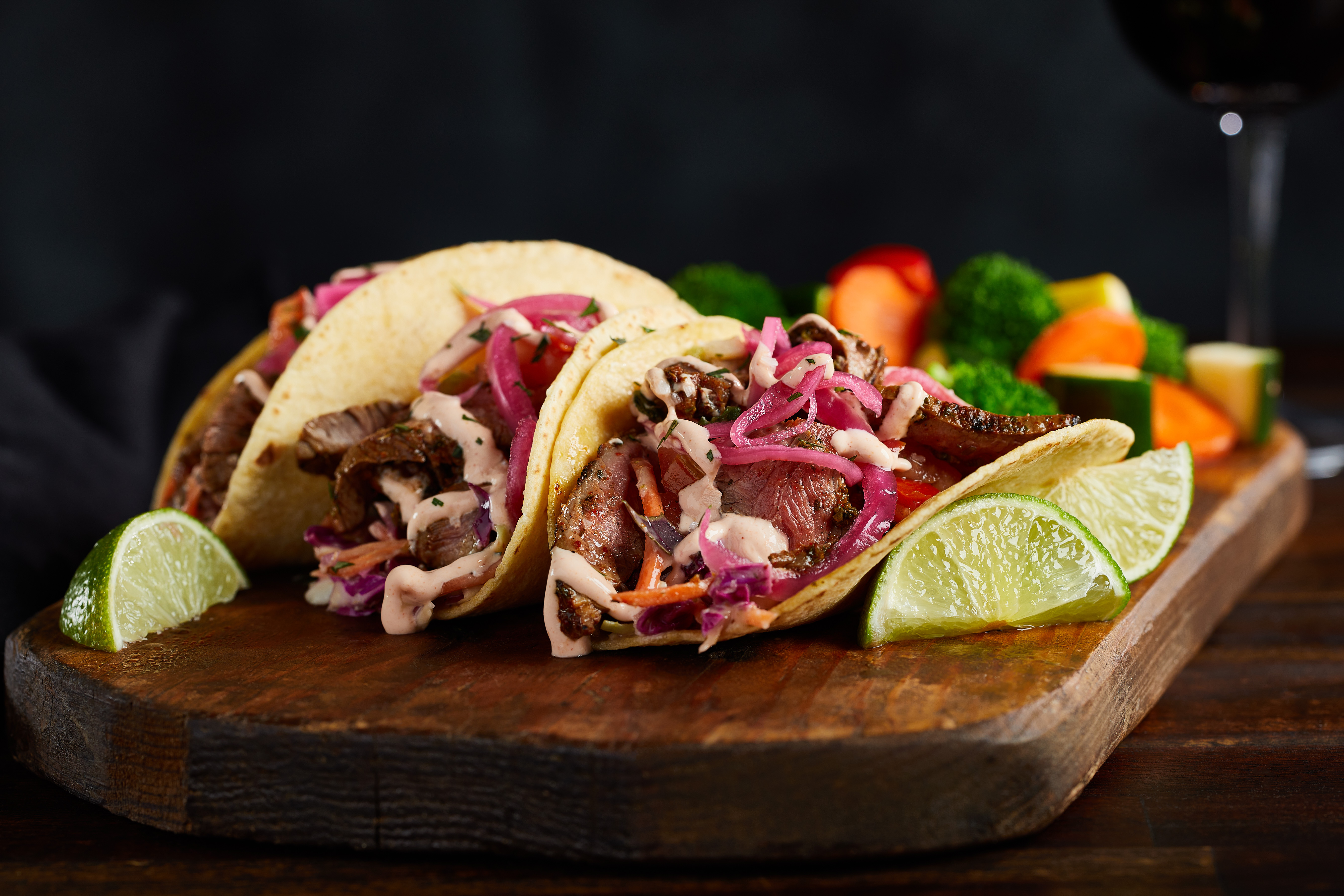 steak tacos
