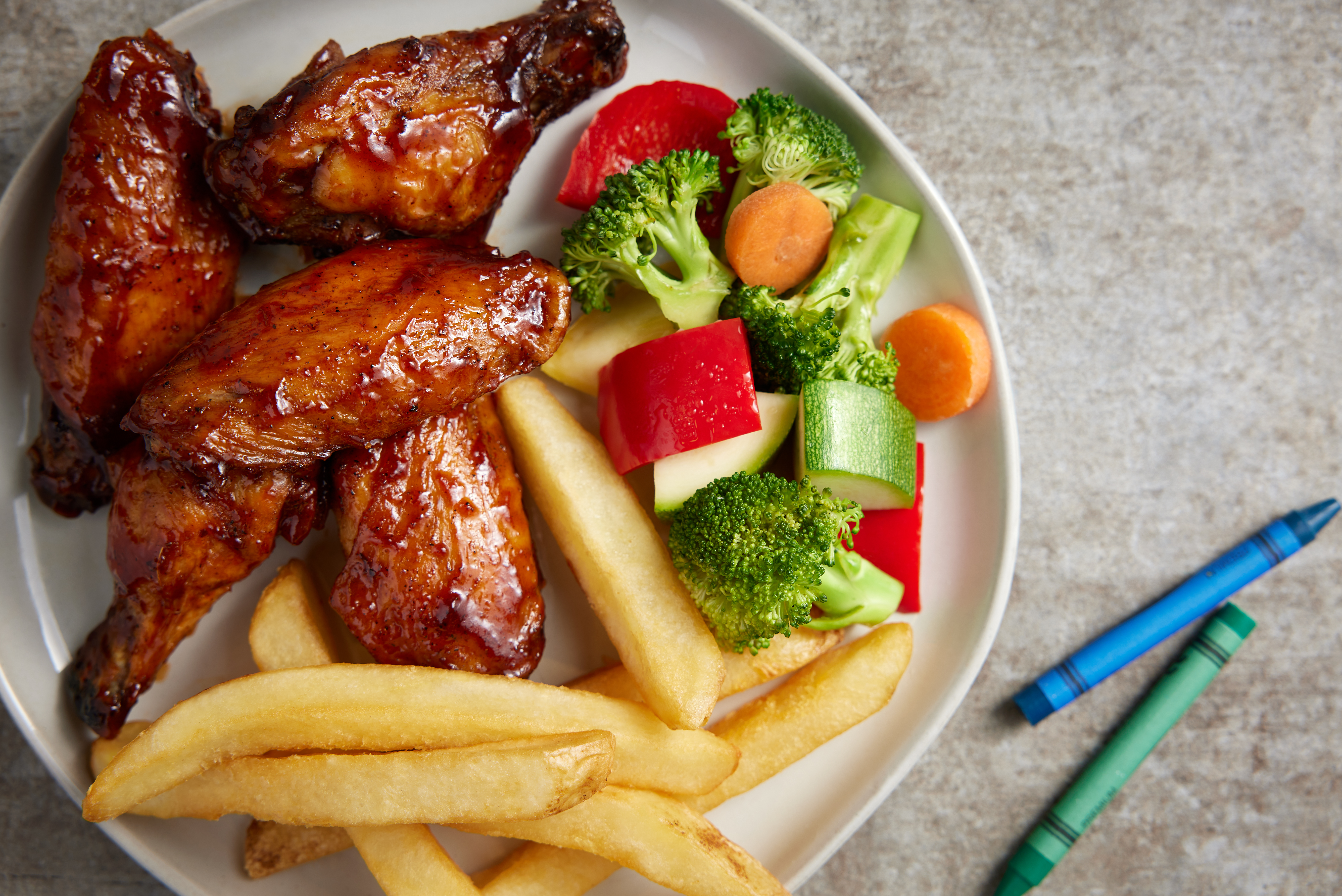 Kids Wings Meal